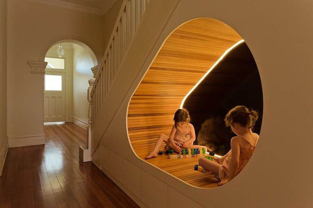 9 cách bố trí gầm cầu thang tiết kiệm diện tích